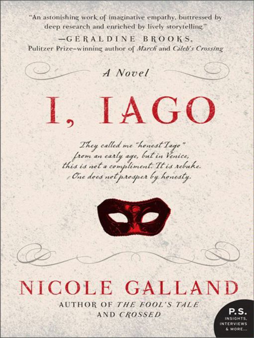 Title details for I, Iago by Nicole Galland - Available